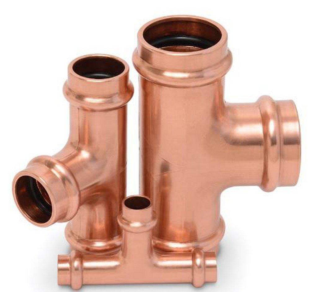 Parker Hannifin OD ACR Copper Press Tee 