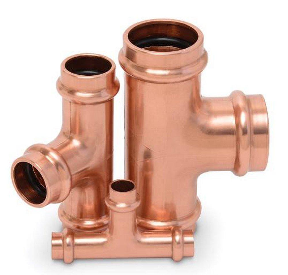 Parker Hannifin OD ACR Copper Press Tee 