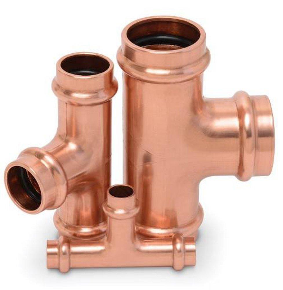 Parker Hannifin OD ACR Copper Press Tee 