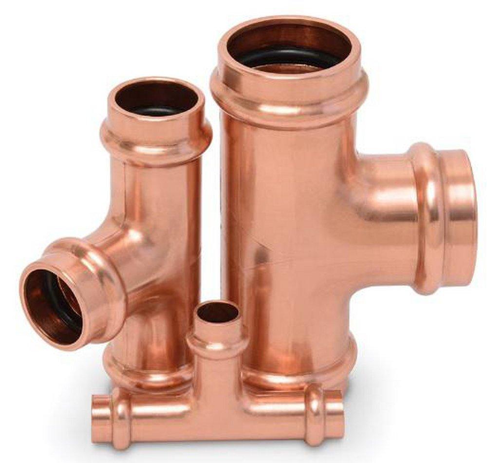 Parker Hannifin OD ACR Copper Press Tee 