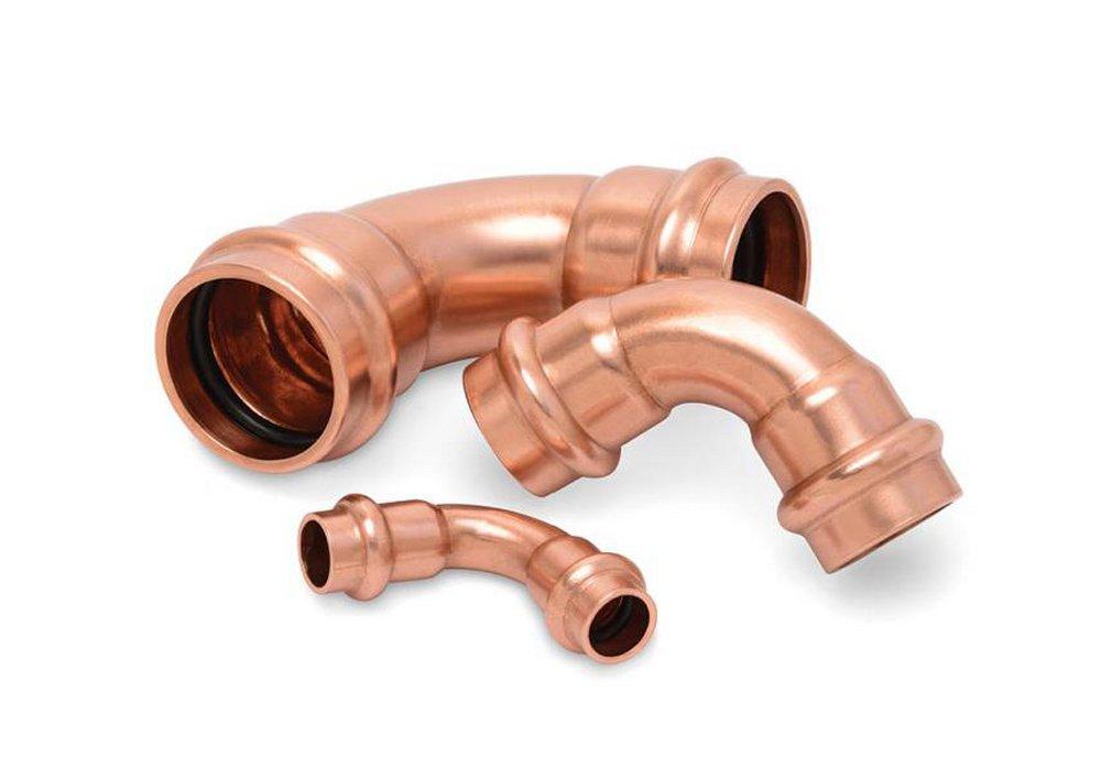 Parker Hannifin OD ACR Copper Press 90&deg; Elbow 