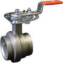 Victaulic Stainless Steel Grooved Fluoroelastomer 10 Position Handle with Memory Stop Butterfly Valve 