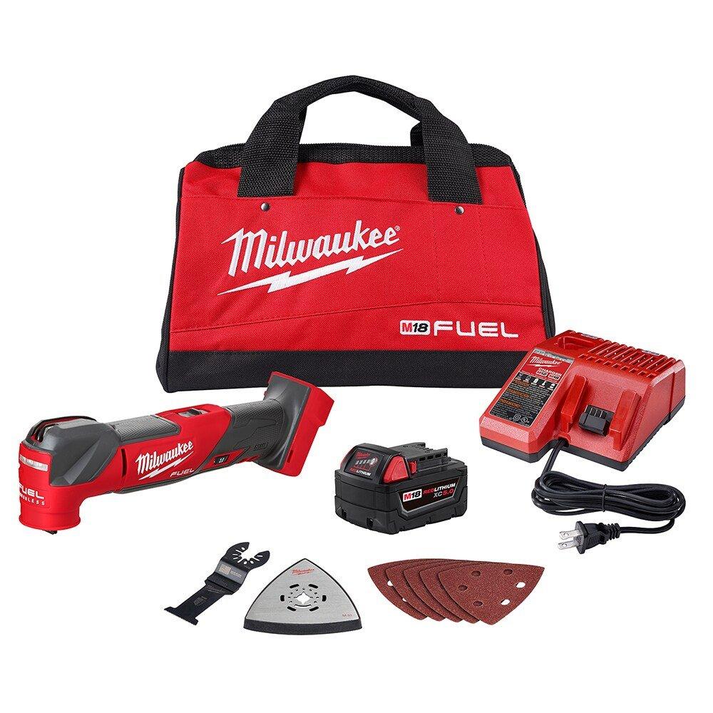 Milwaukee&reg; Red Oscillating Multi-Tool 