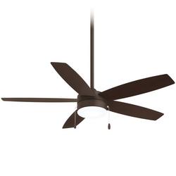 52 in. 5-Blade Indoor Integrated LED Ceiling Fan in Oil Rubbed Bronze