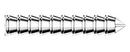 1/4 in. Tube OD 316 Stainless Steel Ferrule Set 10 pack Double Ferrule