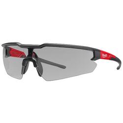 Grey Black Plastic Safety Glasses