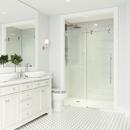 VIGO Matte Black 66 x 60 in. Frameless Sliding Shower Door 
