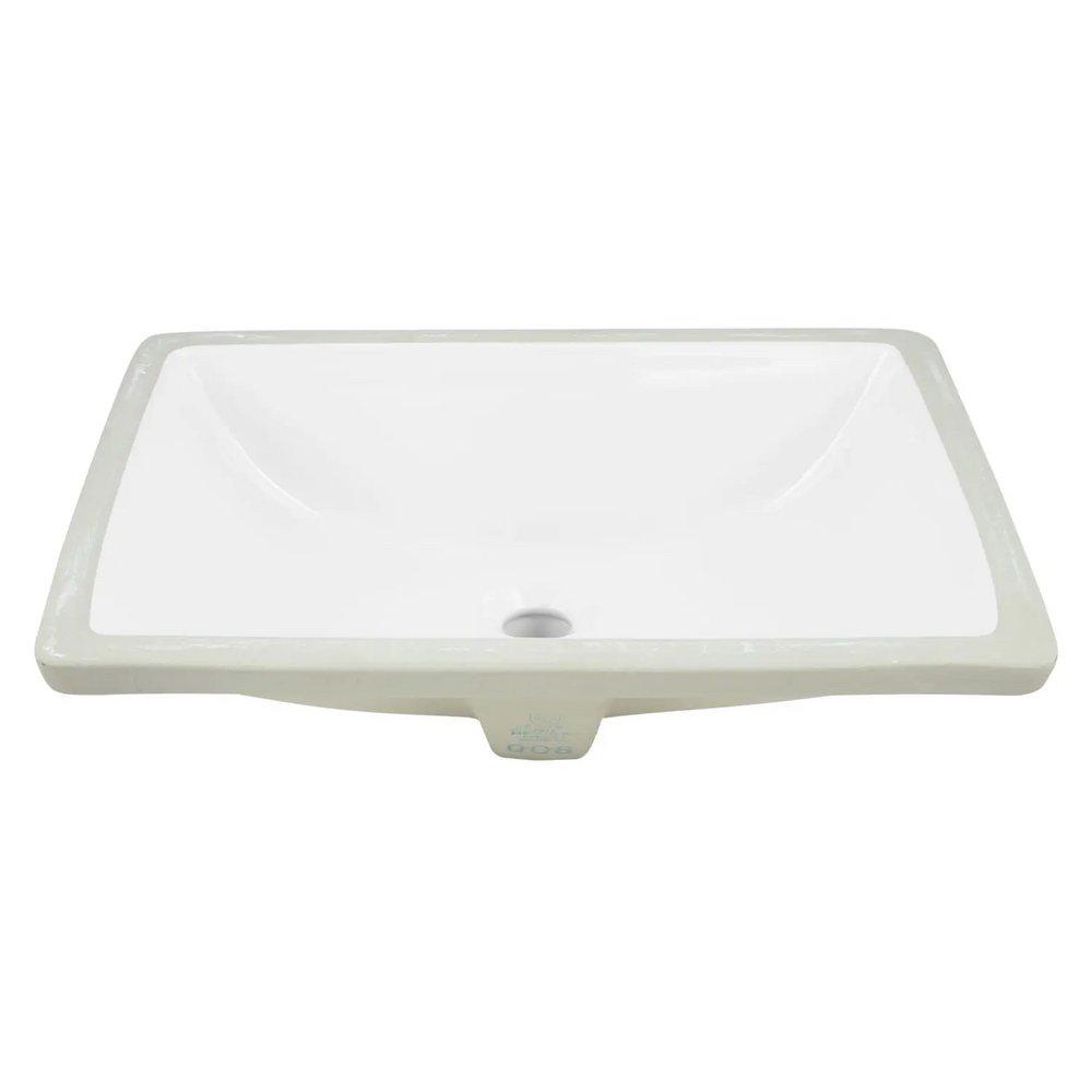 Signature Hardware White/Feathered White 61 x 22 in. 2-Bowl Quartz Vanity Top 