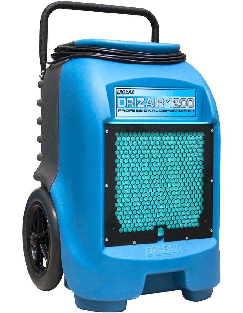 DrizAir 1200 Dehumidifier 64 Pint 227 CFM 6.4 Amp in Blue 