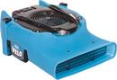 Velo Low Profile Air Mover 885 CFM 1.9 Amp with Built-in GFCIPowerOutlets for Daisy Chain in Blue