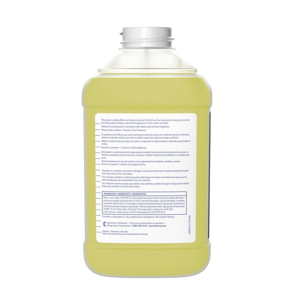 Diversey Yellow Heavy Duty Floor Cleaner (Case of 2) 