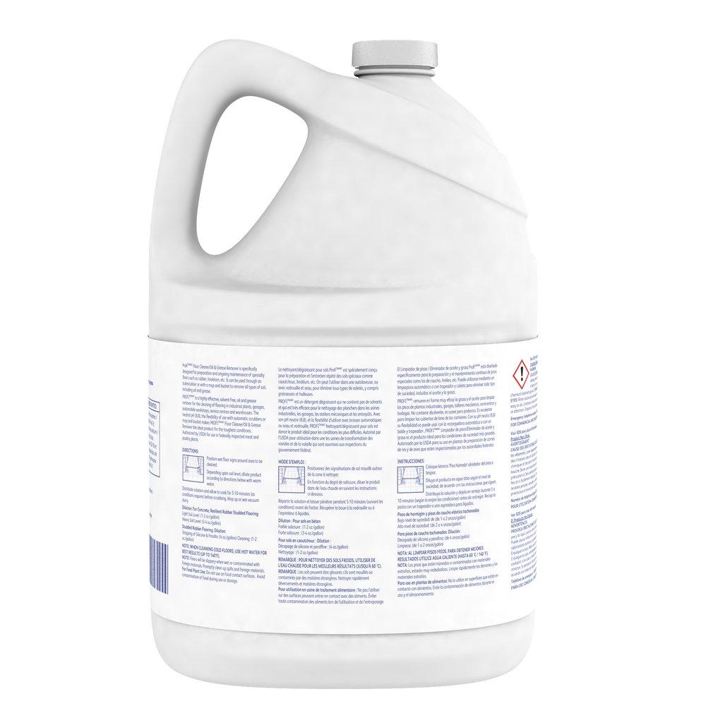 Diversey White Floor Cleaner and Grease Remover in White (Case of 4) 