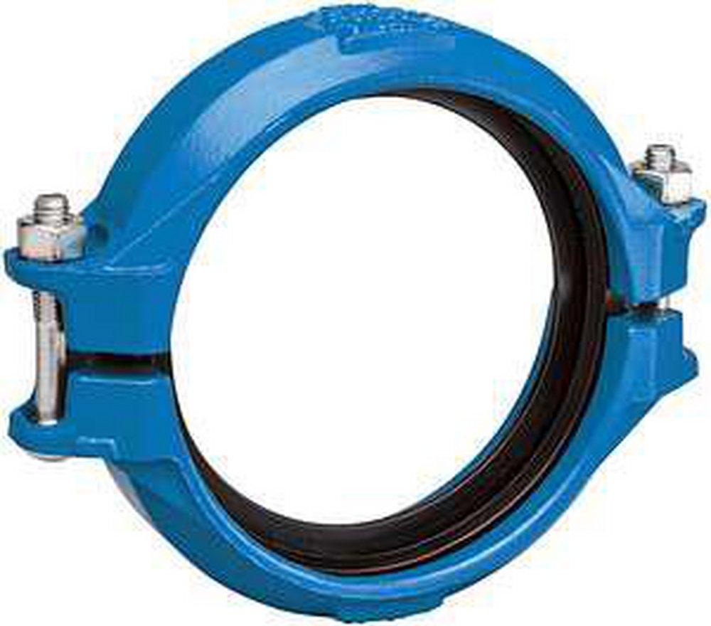 Victaulic Grooved Blue Enamel Ductile Iron Coupling 