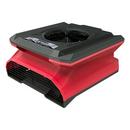 Airmax 925 CFM 1.9 Amp Low Pro?le Air Mover with GFCI in Red
