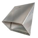 Builder's Best Silver Wall Vent Aluminum 