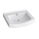 PROFLO&reg; White Pedestal Bathroom Sink 