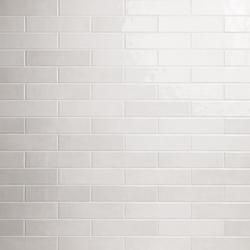 RENZO DOVE 3 IN. X 12 IN. GLOSSY CERAMIC WHITE WALL TILE