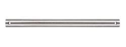 12 in. Downrod Ceiling Fan in Brushed Nickel