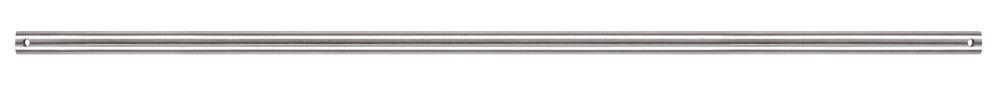 Westcraft Brushed Nickel Steel Downrod in Brushed Nickel 