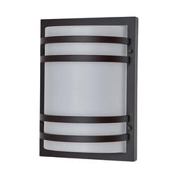 16W Integrated LED Outdoor Wall Sconce in Oil Rubbed Bronze