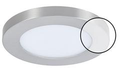 12 in. Color Selectable Ceiling Disk Light in Brushed Nickel (24W) – 3000K/4000K/5000K