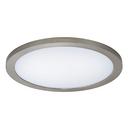 Miseno Brushed Nickel 12 in. 24W Integrated LED Panel Light 