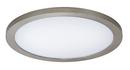 Miseno Brushed Nickel 12 in. 24W Integrated LED Panel Light 