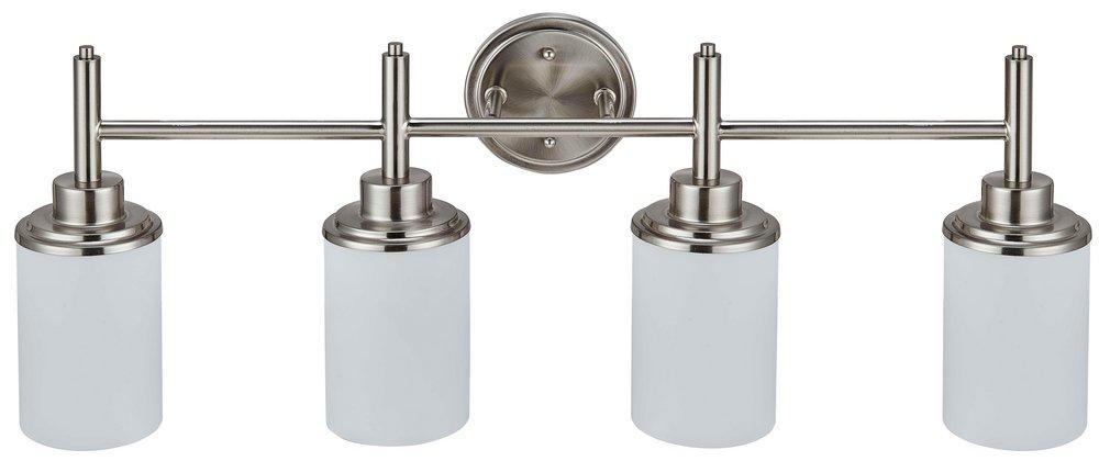 Miseno Brushed Nickel 60 W Medium E-26 in Brushed Nickel 