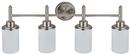 Miseno Brushed Nickel 60 W Medium E-26 in Brushed Nickel 