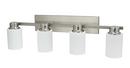 Miseno Brushed Nickel 60 W 2 Medium E-26 
