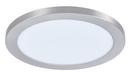 Miseno Brushed Nickel 9 in. 18W Color Selectable LED Panel Light 