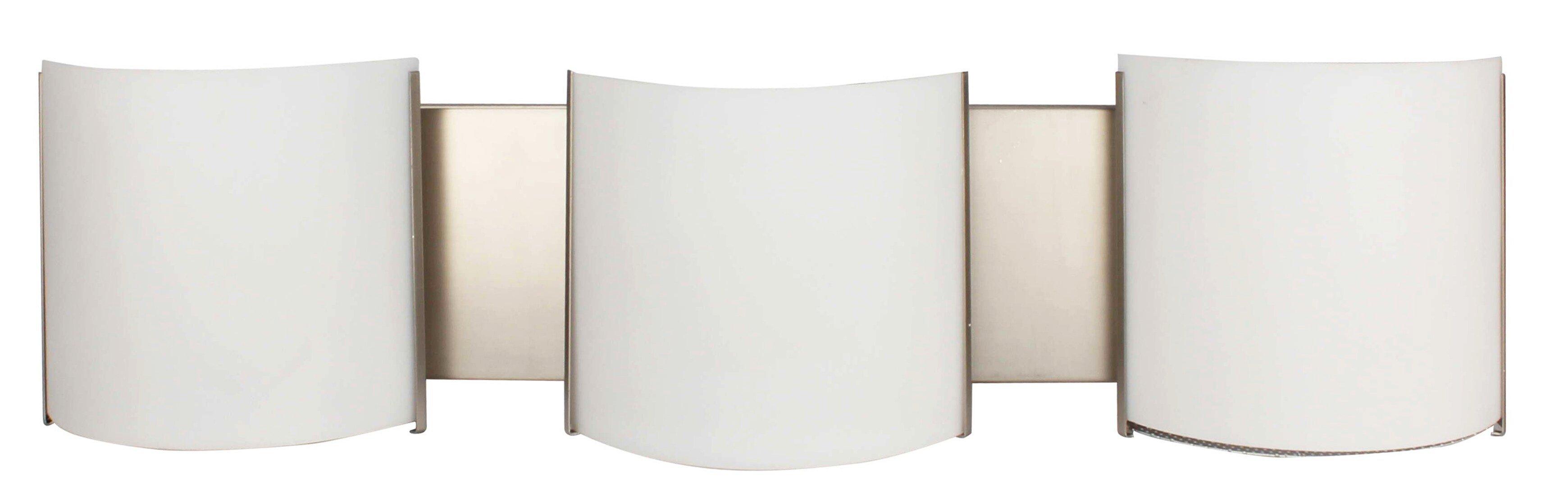 Miseno Brushed Nickel Integrated LED Vanity Fixture in Brushed Nickel 