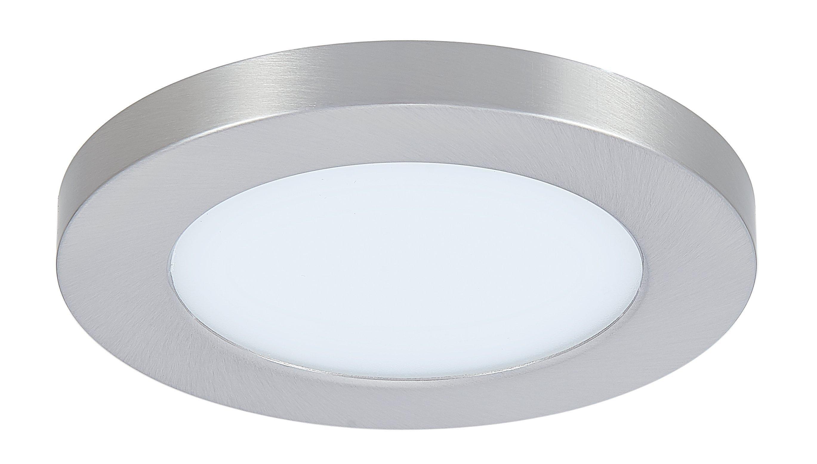 Miseno Brushed Nickel 5 in. 6W Integrated LED Panel Light 