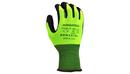 Armateck Hi-Viz Lime 15 ga Nitrile and Nylon Hi-Viz Disposable Gloves 