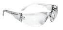 Wraparound Safety Glasses, Clear Lens