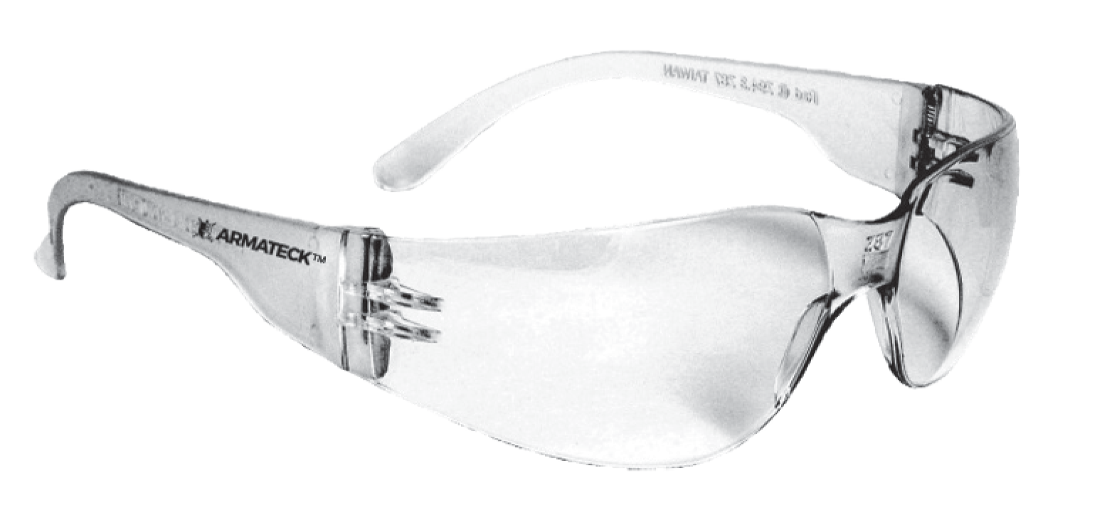 Armateck Clear Safety Glass with Lens 
