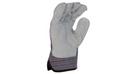 Armateck Grey Cowhide Leather Palm Gloves 