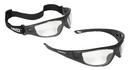 Grey Framed Safety Glasses with Clear Lens