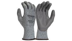 13G HPPE Cut Level A4 Polyurathane Palm Dipped Gloves, XS