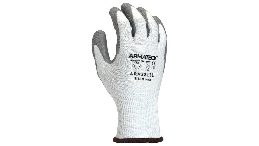 Armateck 13 ga Polyurethane Coated Dyneema&reg; Dipped Cut Resistant Gloves 