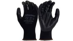 15G Nylon Micro-Foam Nitrile Palm Dipped Gloves, XL
