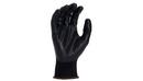 Armateck Black 15 ga Foam Coated Nitrile and Nylon Disposable Gloves 
