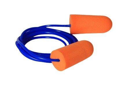 Armateck Orange Corded Disposable Ear Plug (100 Pairs) 