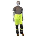 High Visibility Ripstop Rain Bib, L