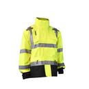 High Visibility Ripstop Rain Jacket, L
