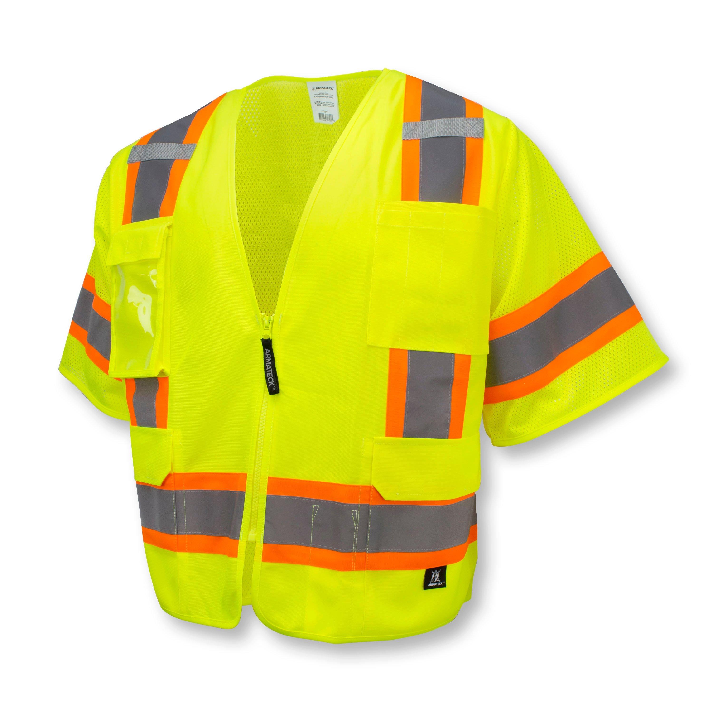 Armateck Lime 2 Tone Vest in Lime 