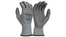 13G HPPE Cut Level A4 Polyurathane Palm Dipped Gloves, XL (12 Pairs)