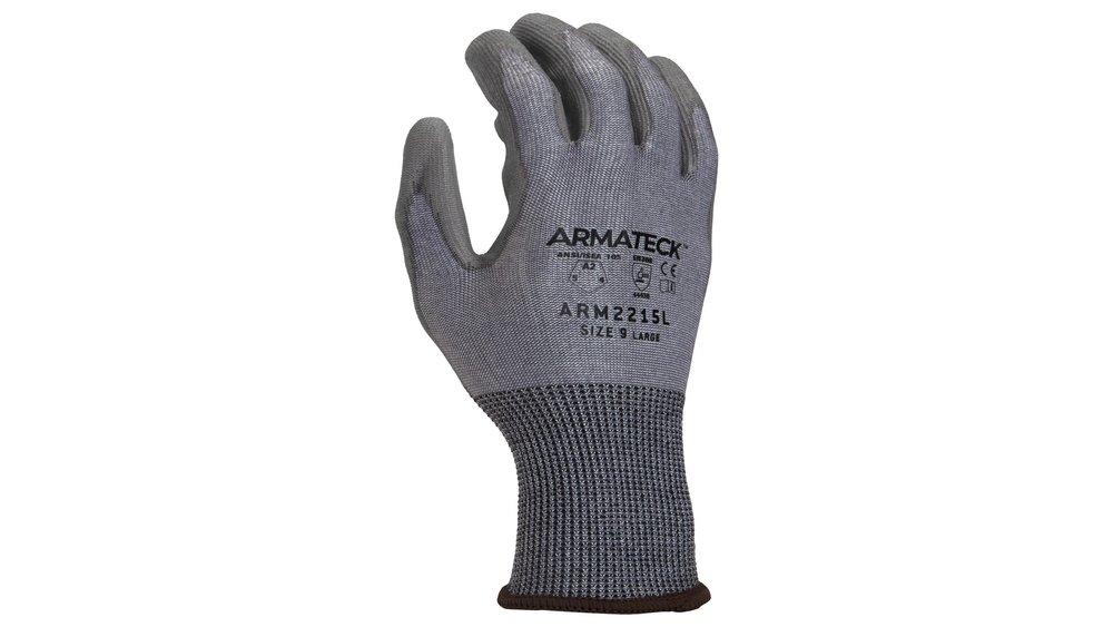 Armateck 15 ga Polyurethane Coated Dyneema&reg; Dipped Cut Resistant Gloves 