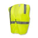 High Visibility Front Zip Safety Vest, XXXL