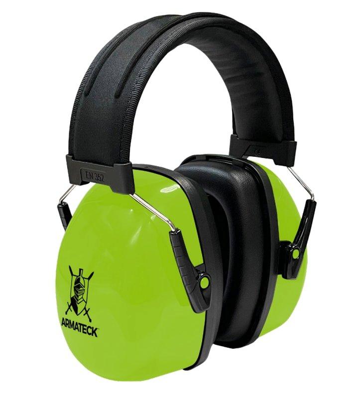 Armateck Green Hi-Viz Earmuff 